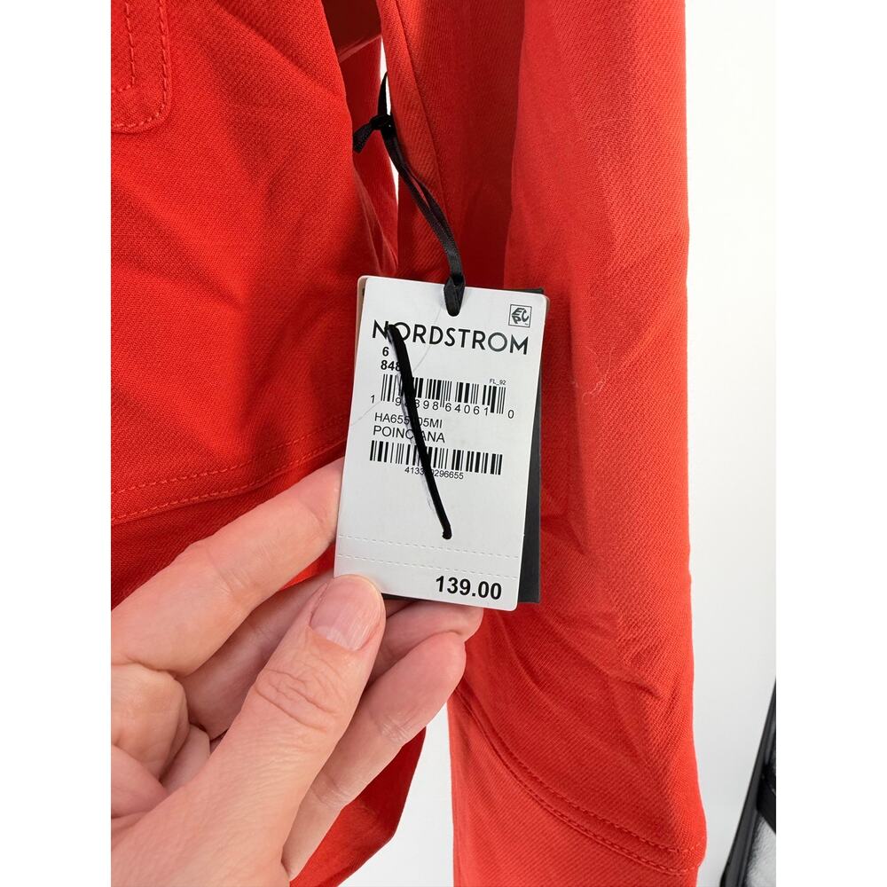 Halogen Button Front Orange Jacket - Picture 8 of 11